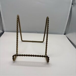 Med Metal Frame Display Stand Picture/Plate Easel Frame Holder 6X5 in #A2259. 4A